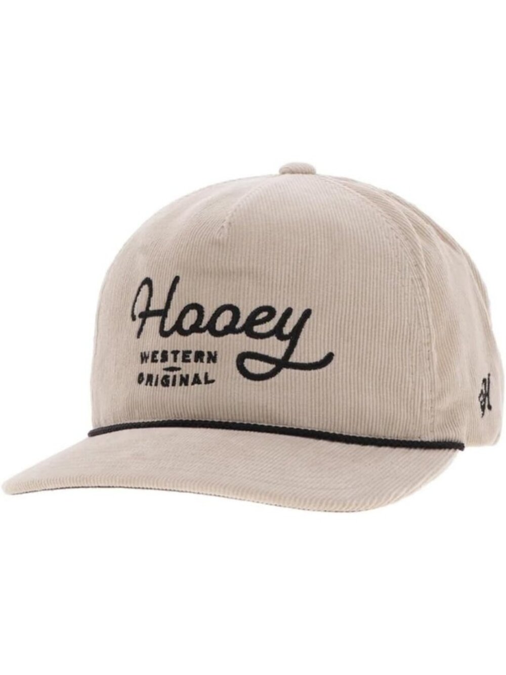 Unisex Adjustable Snapback Trucker Hat with Mesh Back & Rope Detail - 5 Panel